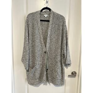 J. Jill Pure Jill Two Toned Marled Knit Cardigan Sz. 3X